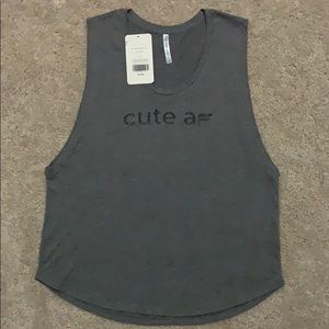 Fabletics Graphic Muscle Tank Size Medium
